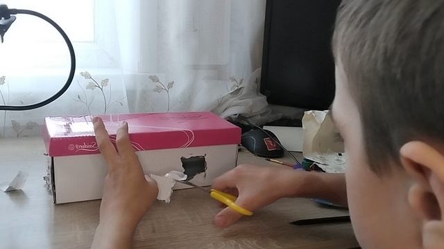 как превратить коробку в дом