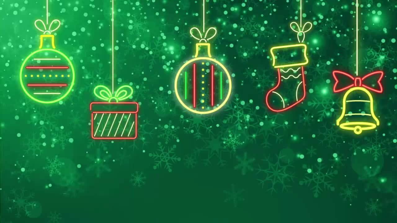 Новогодняя видео открытка (архив 2023 год)