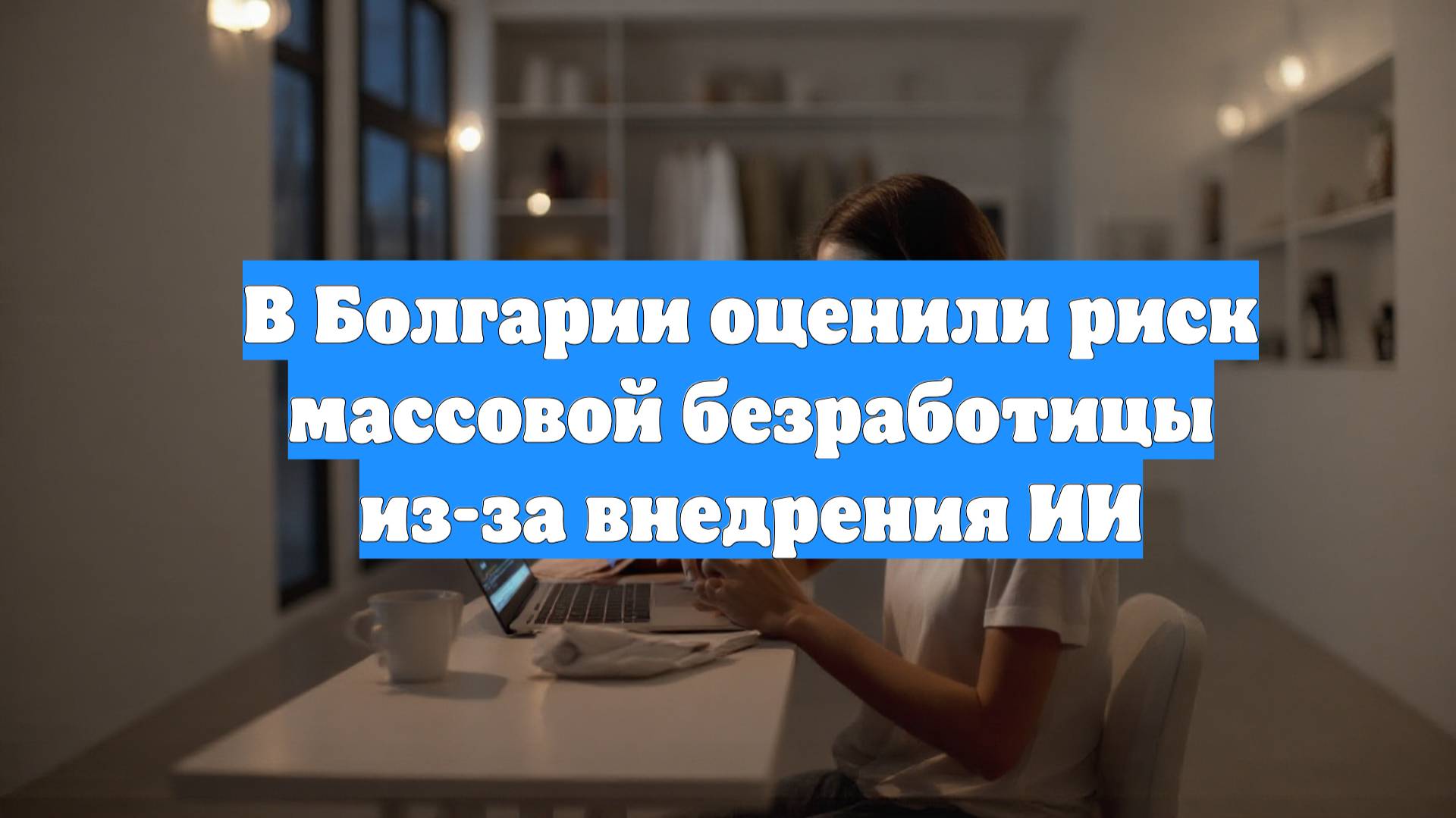 В Болгарии оценили риск массовой безработицы из-за внедрения ИИ