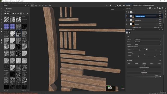 48 - Texturing Our Wood Pieces