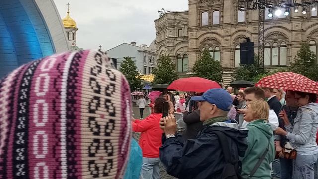 Москва. Красная площадь. Концерт.