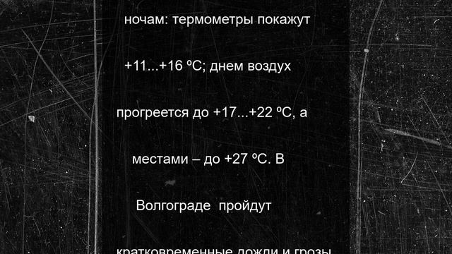 Дожди, грозы и ветер до 28 м/с ожидаются в Волгоградской области 26 июня