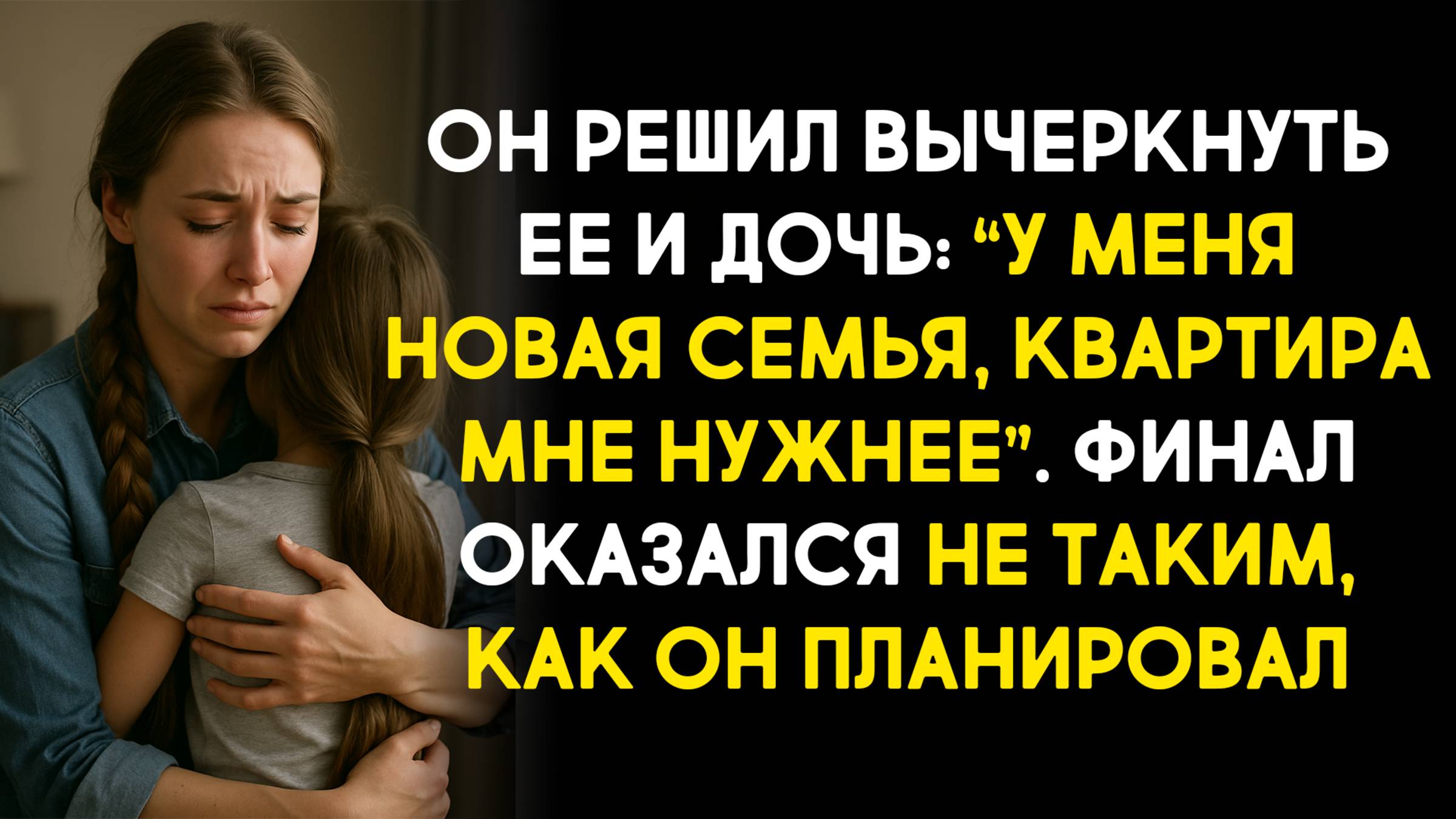 Жизненные истории. Он решил вычеркнуть ее и дочь: “У меня новая семья..."Слушать аудиорассказ
