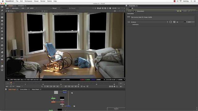 5 Advanced VFX Compositing with Nuke - Green Screen Keying_5