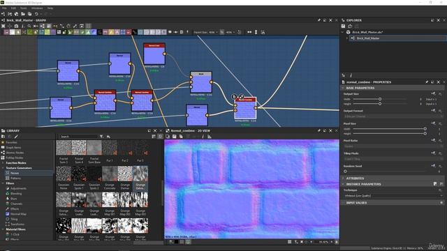 30 - Creating Our Brick Wall Material Part3