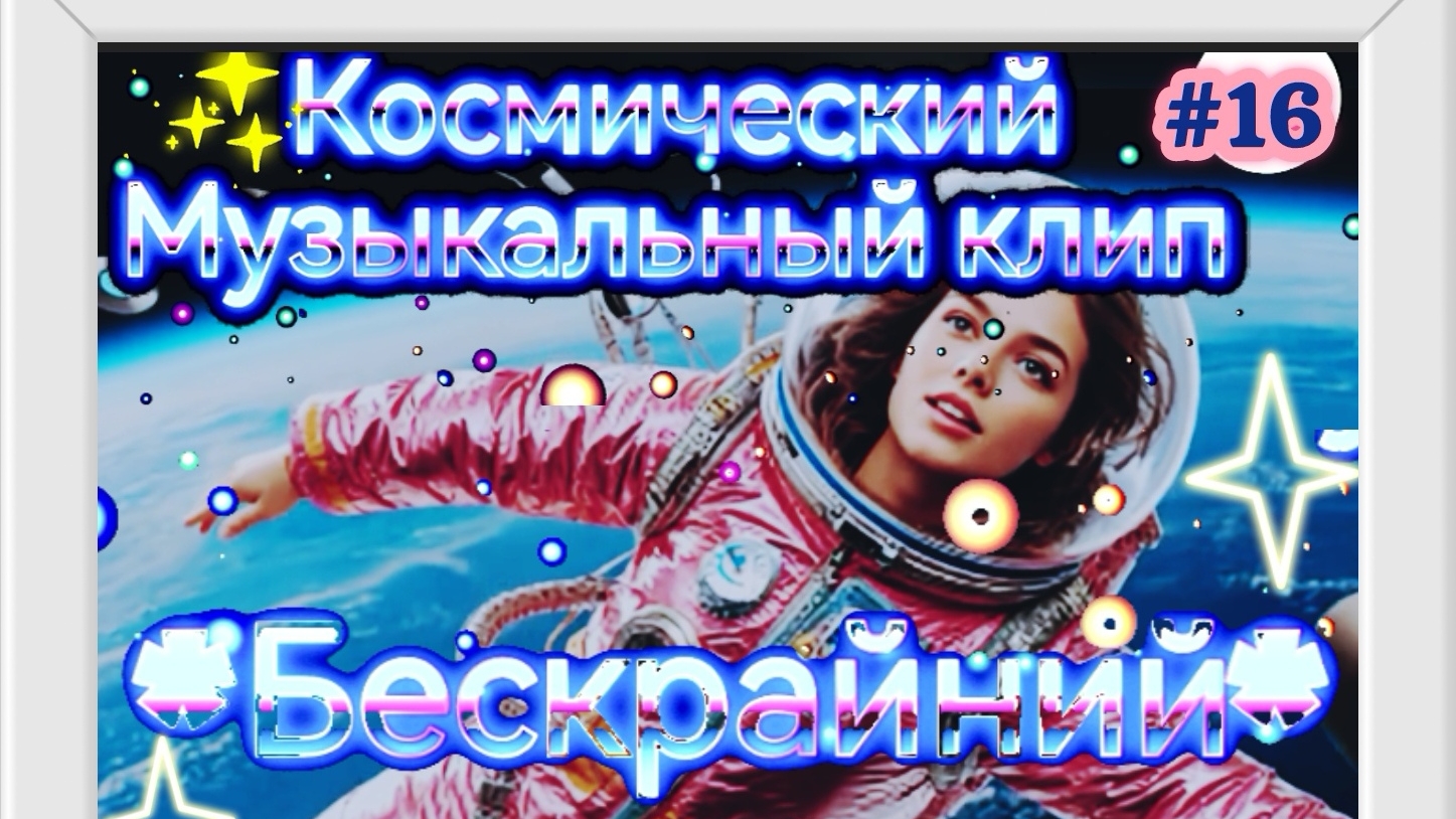 #Клип #16 *#Бескрайний* #Нейроклип #Нейропесня #Нейросеть #Космос #ai