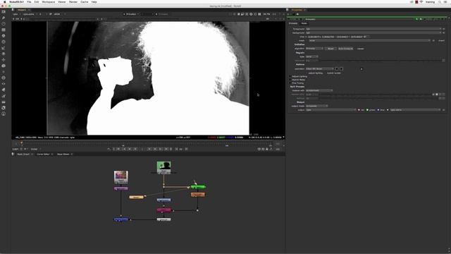 8 Advanced VFX Compositing with Nuke - Green Screen Keying_8