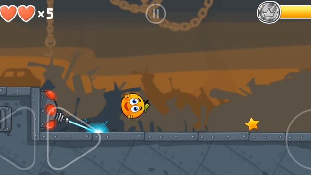 Прохождение уровня 33 в red ball 4