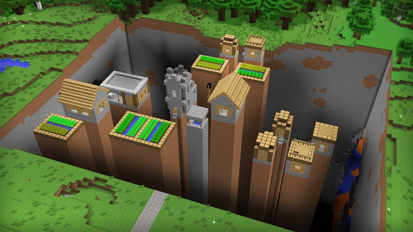 [Компот] ВОТ ЧТО СЛУЧИЛОСЬ С ДЕРЕВНЕЙ ПОКА Я СПАЛ В МАЙНКРАФТ. Minecraft