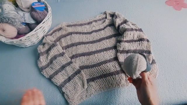 ДЖЕМПЕР ИЗ БУКЛЕ С ХЛОПКОМ