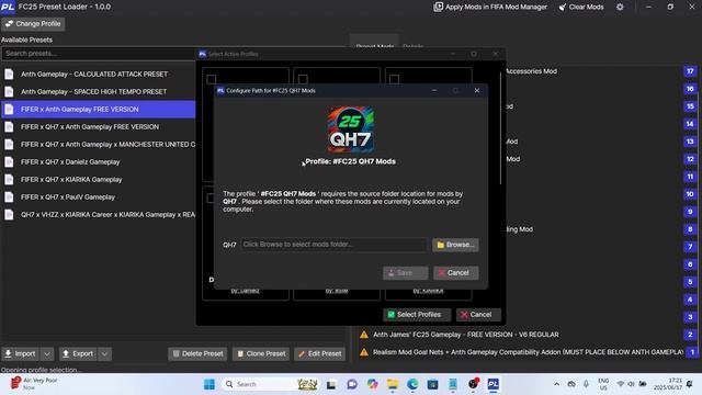 Обзор программы FC Preset (Прога для подборки модов)