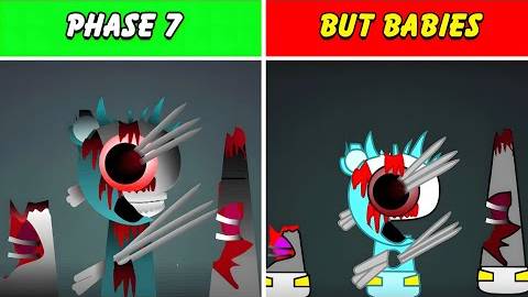 Incredibox Sprunki: Phase 7 Remastered But Babies (Новый мод)
