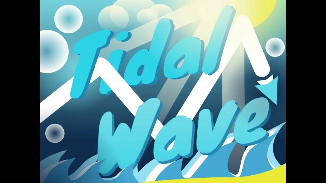 tidal wave прохождение 0-100% мой ТГК GD shaleg