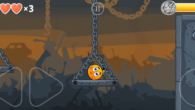 Прохождение уровня 34 в red ball 4