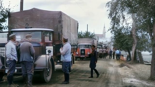 Анимация фото - 1938 заход немцев в Чехословакию ...