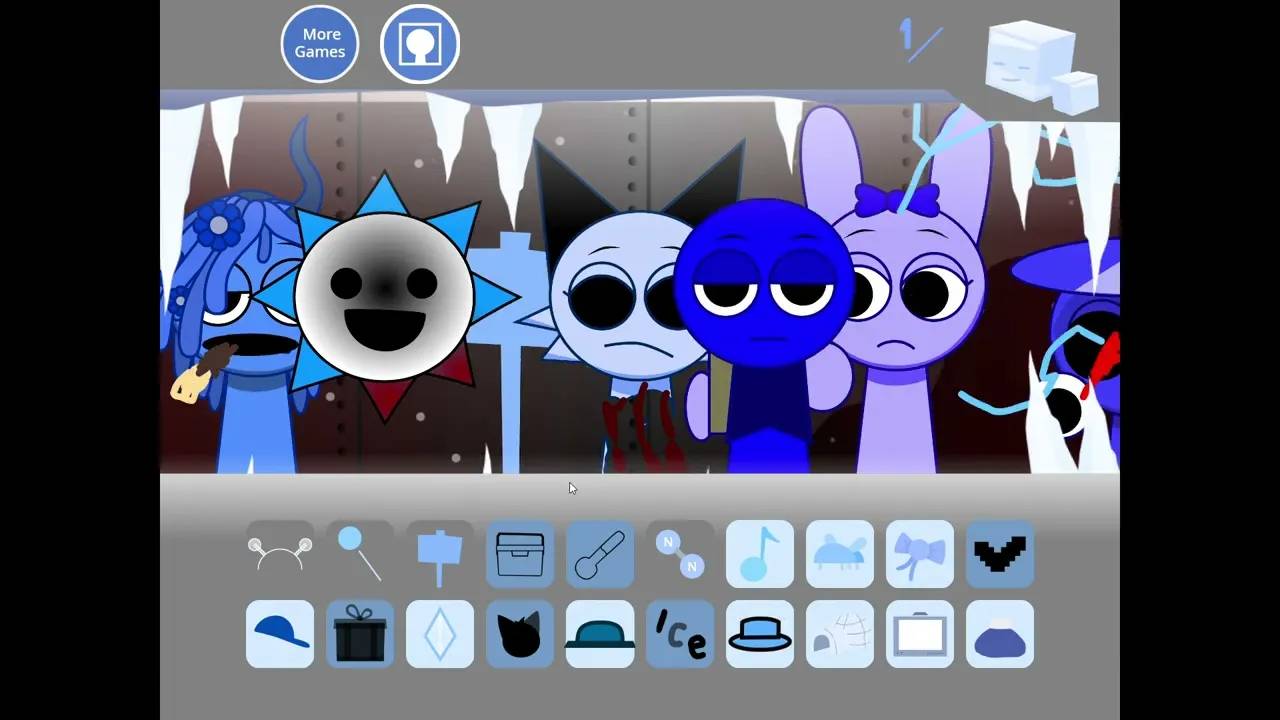 Sprunki CorruptBox Крутая, как лед, песня Sprunki Incredible Box от Sprunki.