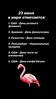 23 июня в мире отмечается #врек #вленту #популярное #праздник #празднуетпланета #июнь