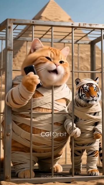Рыжий котик хулиган