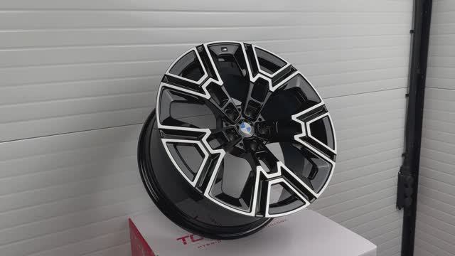 Диски CN Forged 1248 19 9.5J вес 12,4kg Black Machined Face