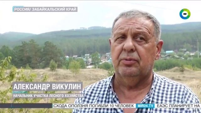 ТК МИР Природные пожары в регионах РФ_