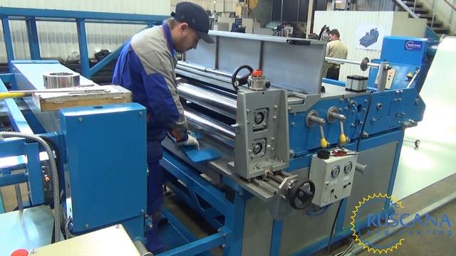 Линия продольно-поперечной резки до 1,2 мм