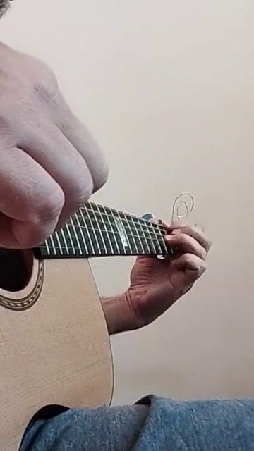 Фрагмент пьесы для гитары - Guitar piece fragment