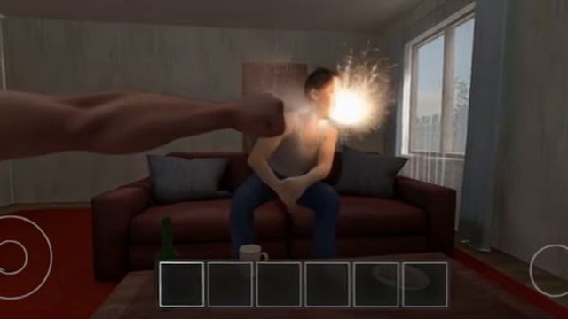 накаченный андрей ударил папу гену