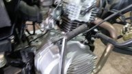 мотоцикл TVS HLX 150X, частичная разборка.