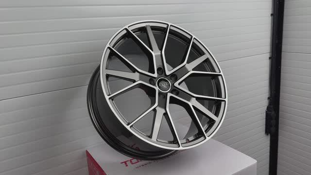 Диски CN Forged 1302 20 9.0J вес 11,3kg Gunmetal Machined Face