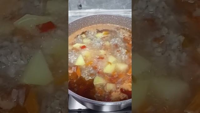 Суп тефтели из баранины