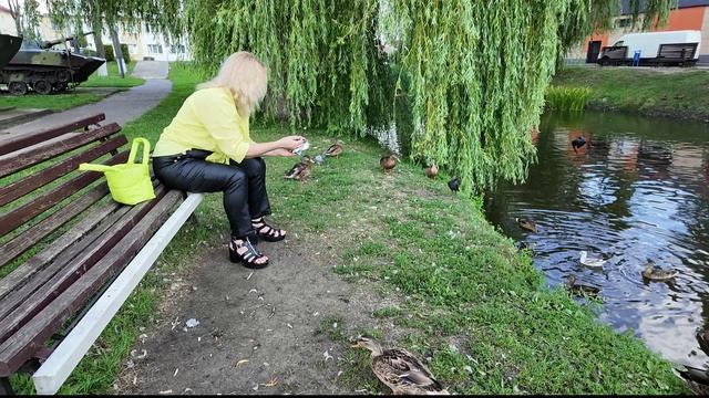 Гуляем в Парке Победы, Глубокое, Беларусь 09.08.2024