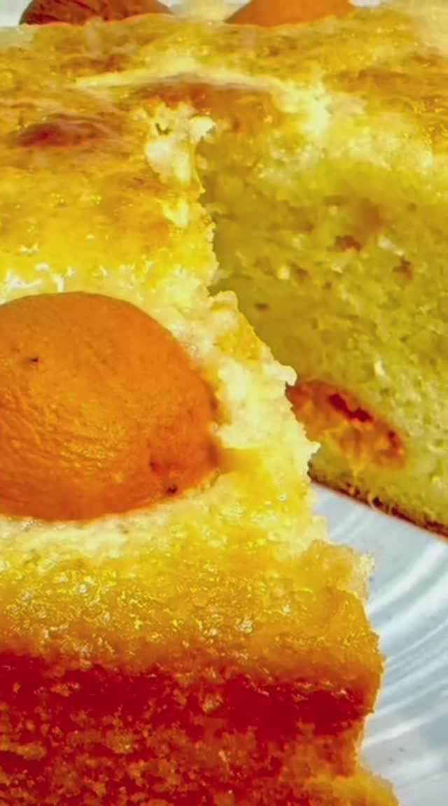 Вкусный пирог с абрикосами!