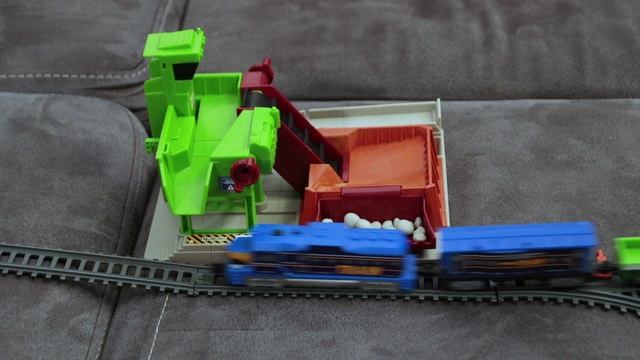 Железная дорога Building Machine каменоломня загрузка разгрузка