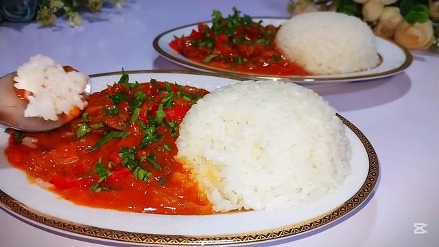 Рис заливаю кипятком Это Безумно Вкусно и Гениально просто С ним справиться любая хозяйка Дёшево