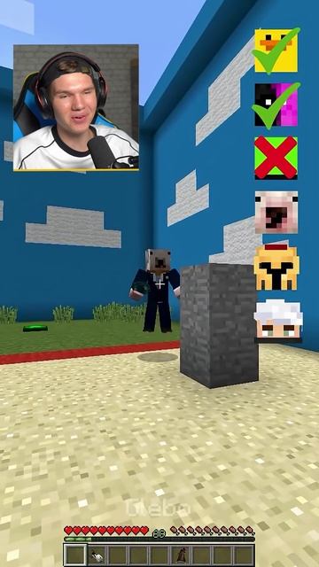 КТО ПОБЕДИТ В MINECRAFT🤯 466% #shorts #шортс #minecraft #майнкрафт #вмайнкрафт #проверка #lisfox
