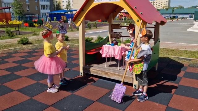 Театрализация сказки С. Я. Маршак Кошкин дом
