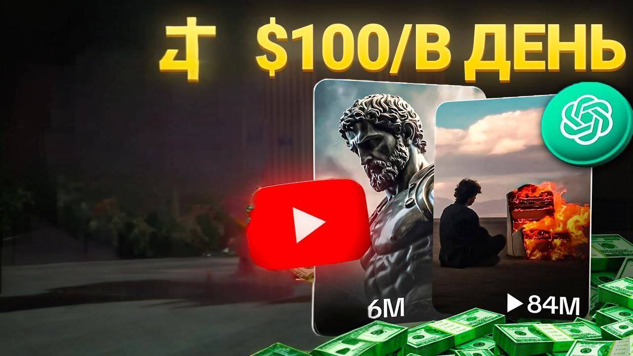 Как Заработать на ChatGPT и YouTube Shorts_ НИША БЕЗ ЛИЦА