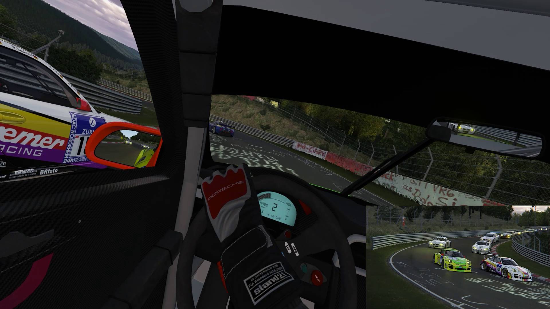 One lap with 997gt3