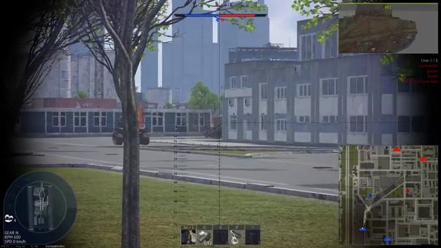War Thunder; Brummbär, Panzer IV⧸70(A); Second day of playing Simulator mode; Ground Simulator