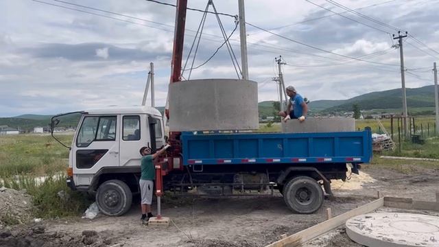 Делаем септик в х. Семигорский
