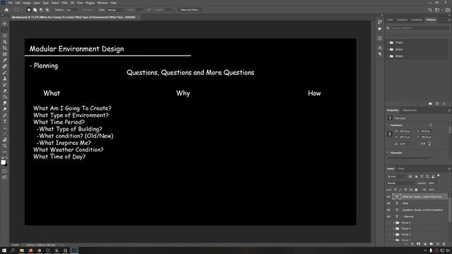 04. The Planning Stage