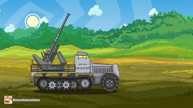 HomeAnimations – Мультики про танки  Сигнал помощи - Мультики про танки