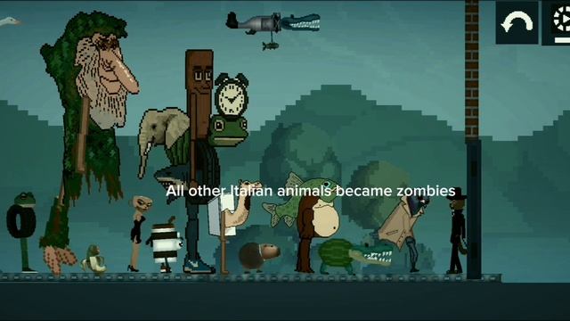 Italian animals are burning in a zombie apocalypse Part 10