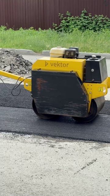 Ямочный ремонт в Новосибирске со спецтехникой VEKTOR