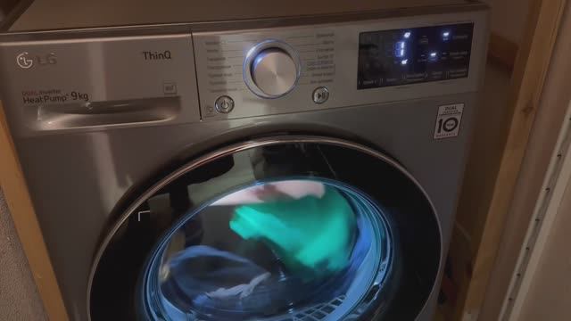 Купили сушильную машину LG DC90V5V9S