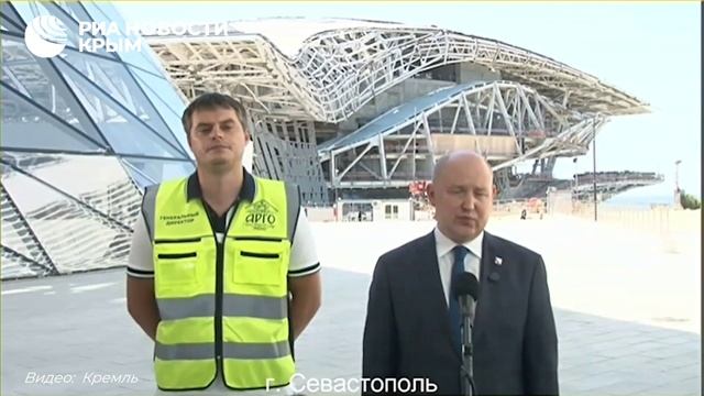 "Здесь начинается будущее": Развожаев доложил Путину о стройке Российской галереи искусств