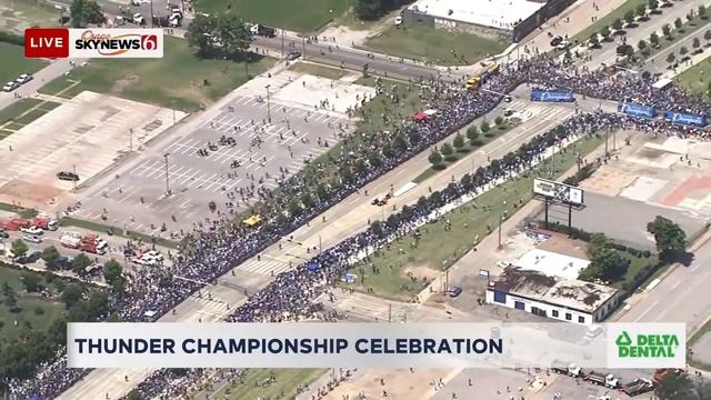 The FULL Oklahoma City Thunder 2025 Champions Parade!