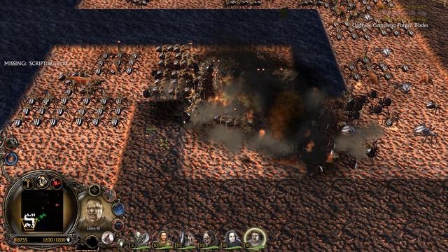 BFME 2 (patch 1.06) MAP - Insanity of definition final v3(isengard,chill mode, 1 player)
