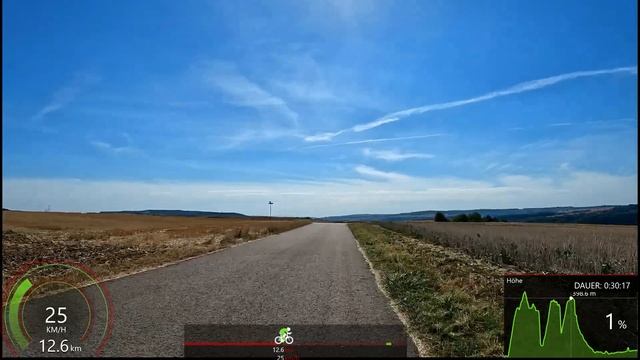 Видео для велотренажёра - Fat Burning Indoor Cycling Workout Germany Garmin 4K Video