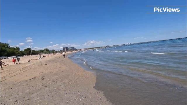 Анапа Центральный пляж сегодня 25 июня 2025. Есть ли мазут на пляжах? Море и погода в Анапе сейчас